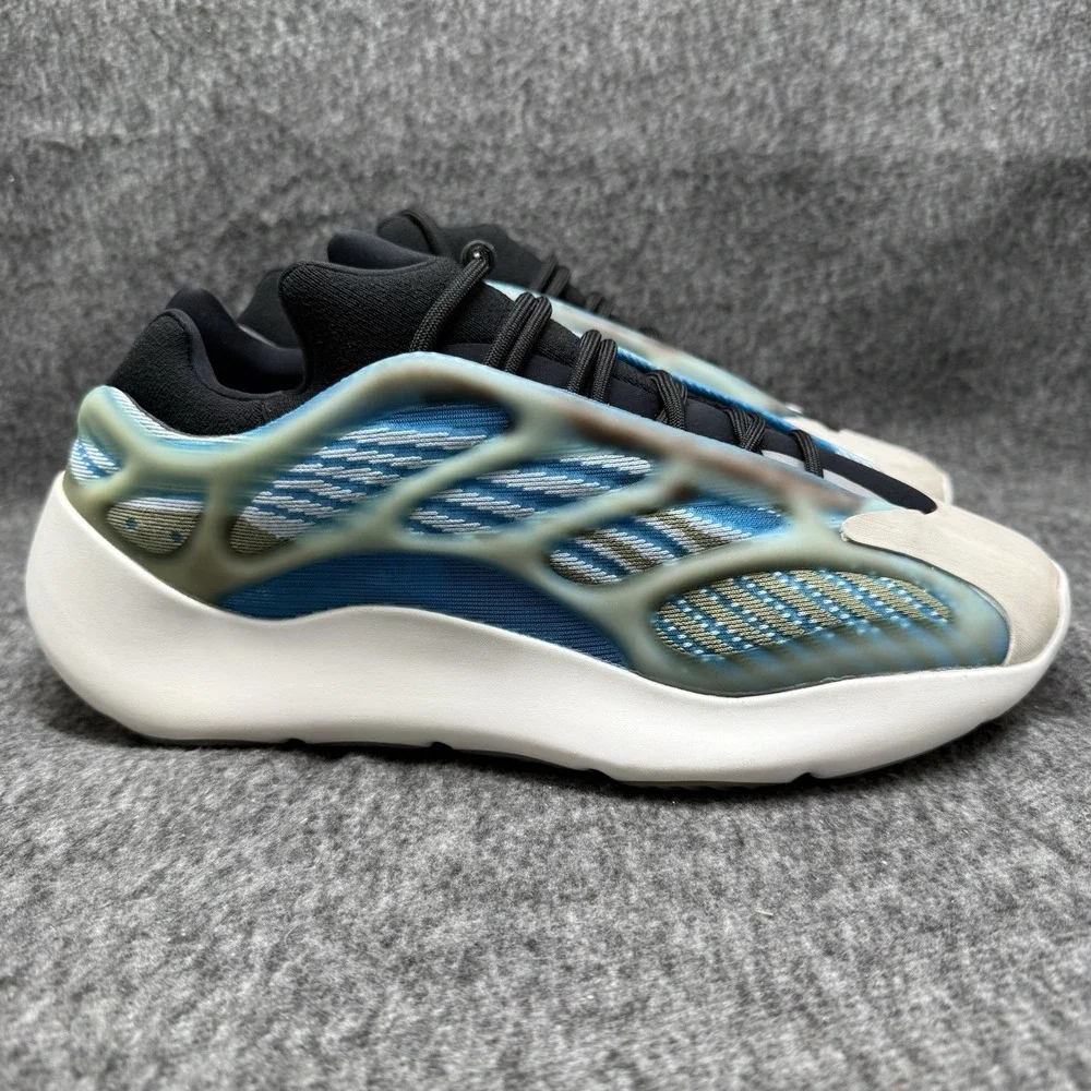 Adidas Yeezy 700 V3 Arzareth Blue Mens Size 8.5 Sneakers G54850 Glow Cage OG
